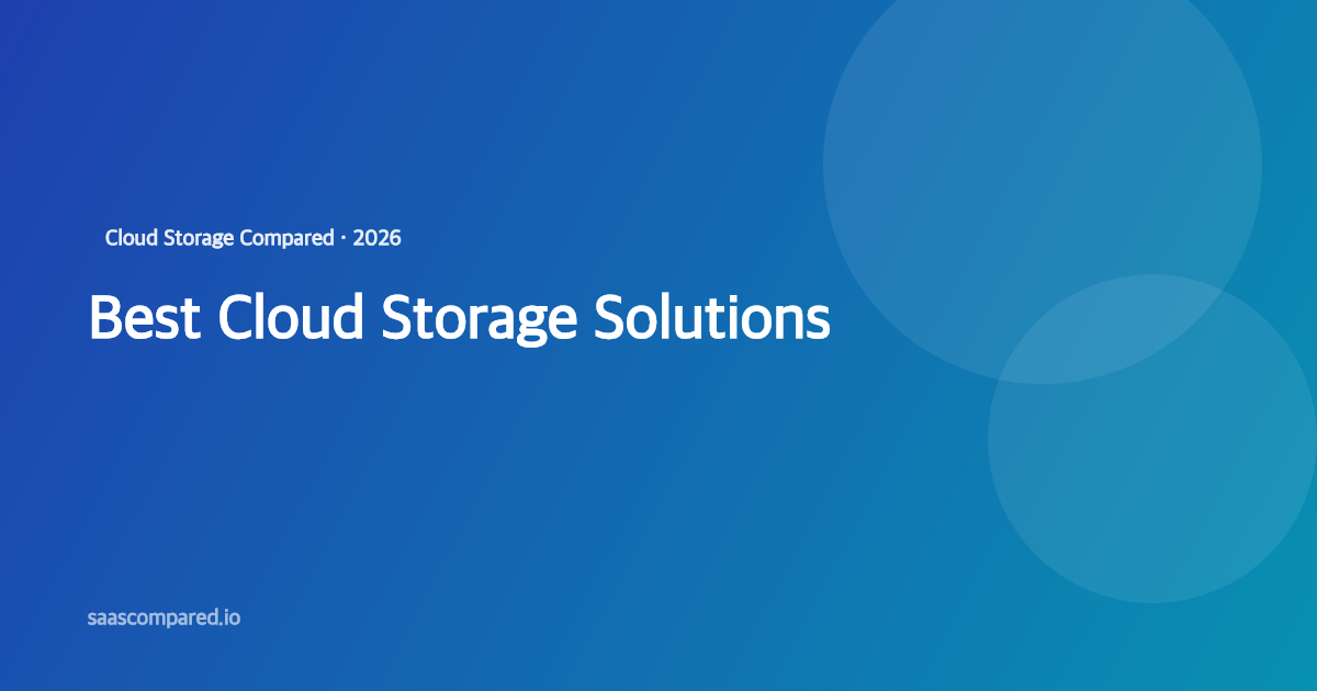 Best Cloud Storage in 2026: Google Drive vs Dropbox vs OneDrive vs pCloud